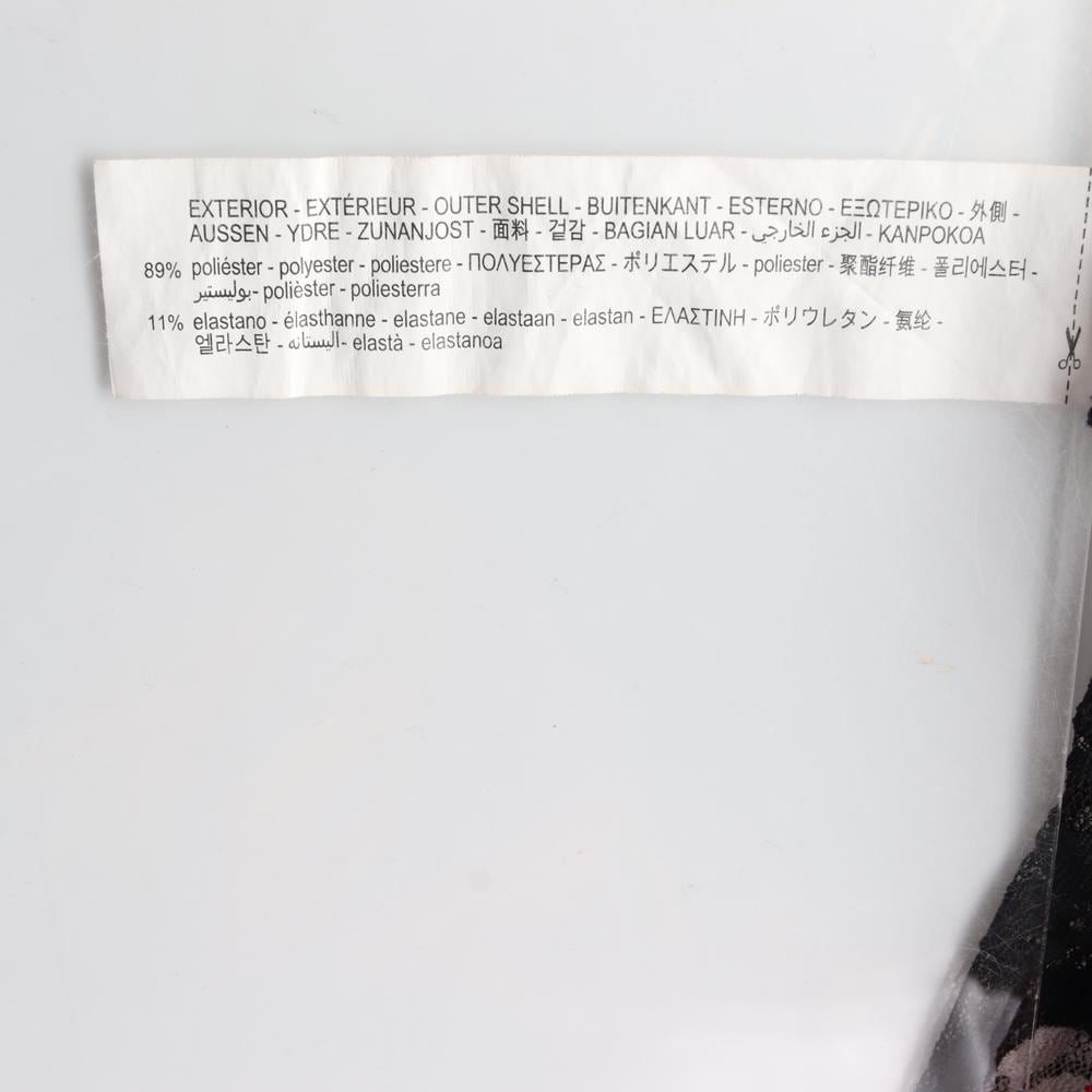 자라 블랙 로즈 레이스 브이넥 미니 드레스 상세 이미지 6