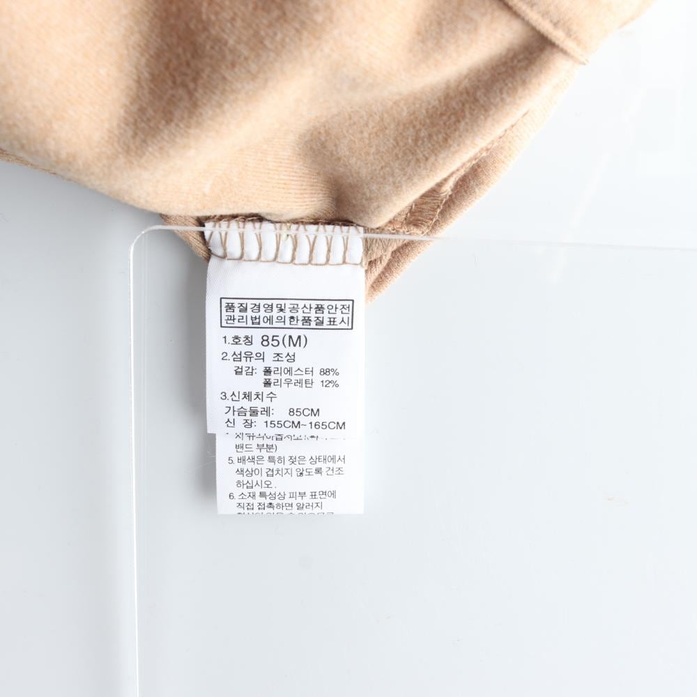 노스페이스 베이지 레드 모크넥 원피스 상세 이미지 6