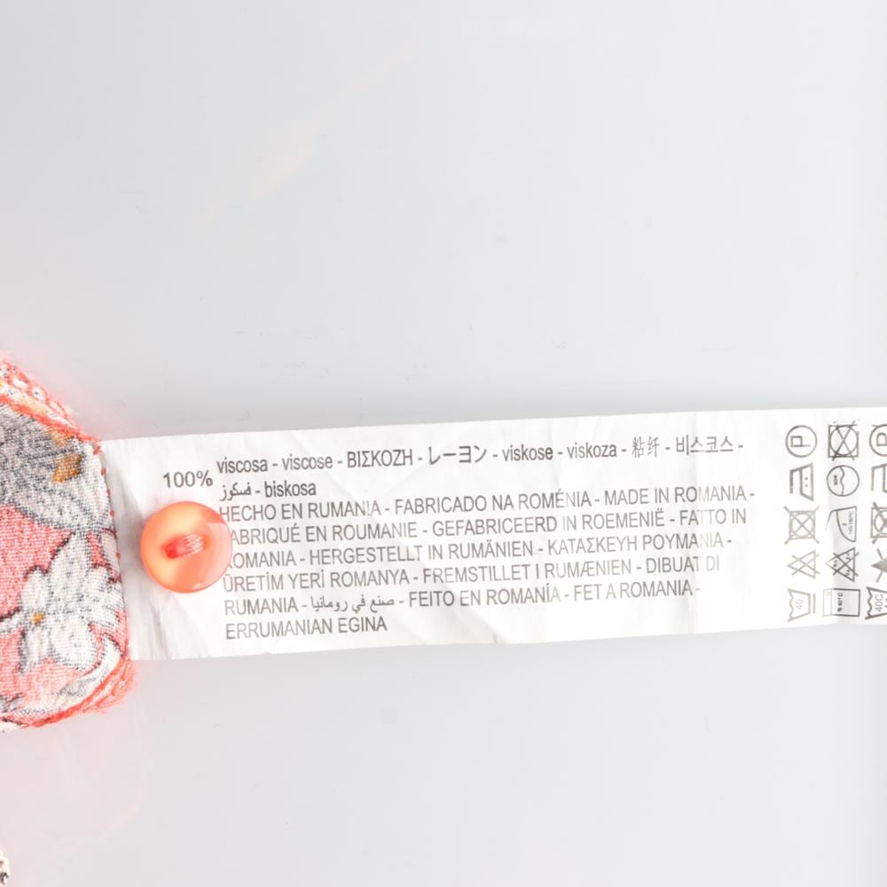 자라 다홍 플라워 맥시 롱 드레스 상세 이미지 6