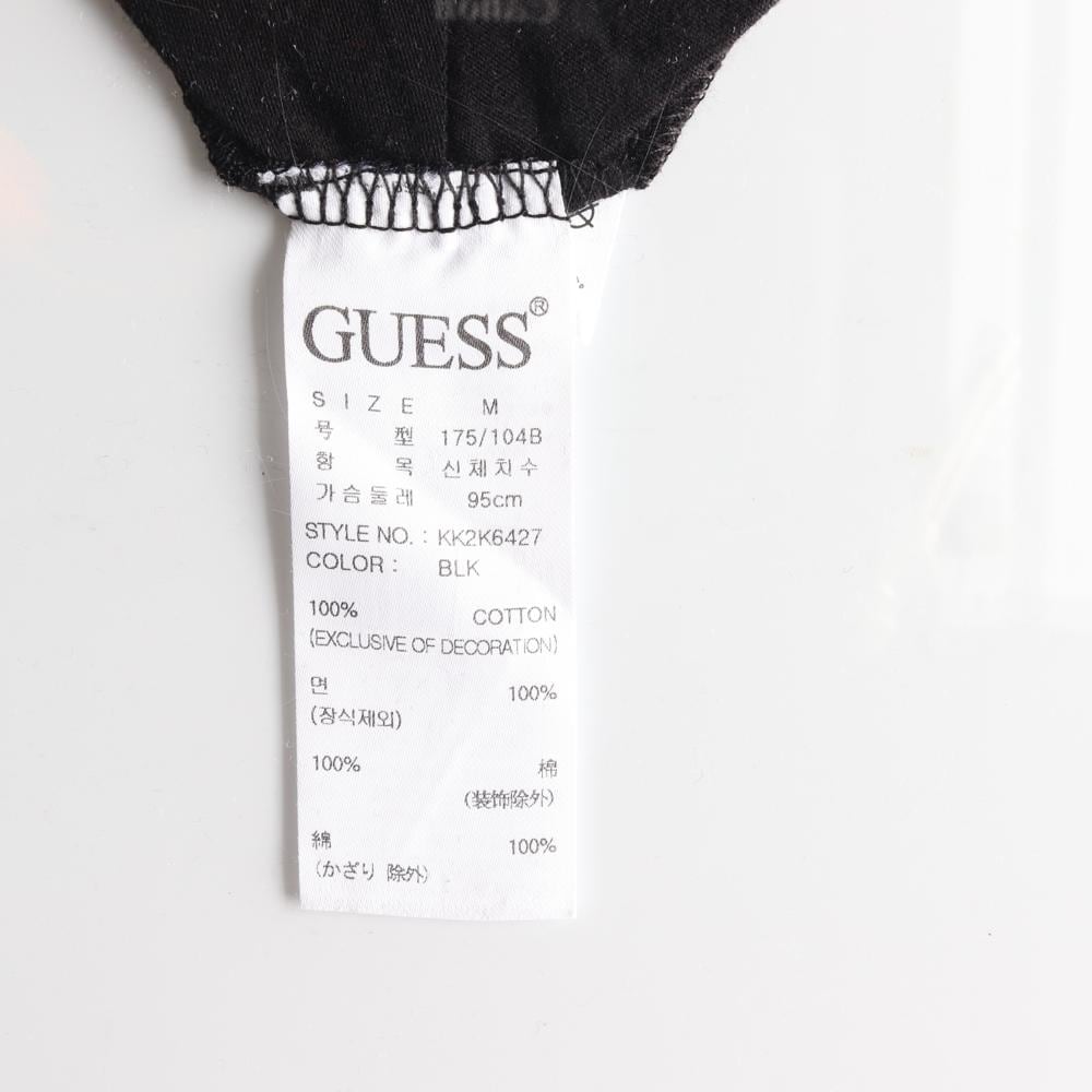 게스 블루 프린팅 반팔 라운드 티셔츠 상세 이미지 6