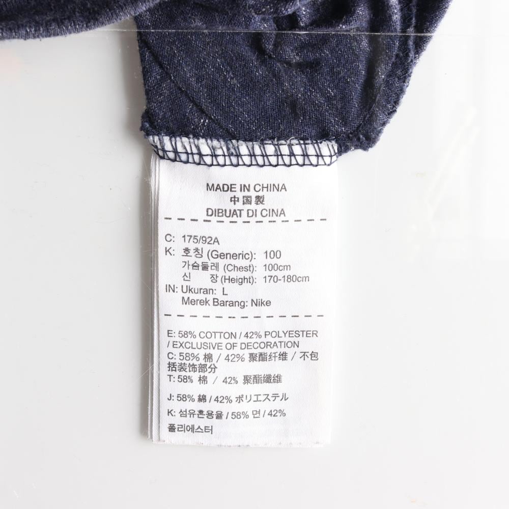 나이키 네이비 로고 반팔 라운드 티셔츠 상세 이미지 6