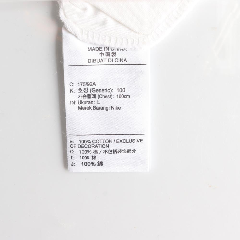 나이키 화이트 빅로고 반팔 라운드 티셔츠 상세 이미지 6