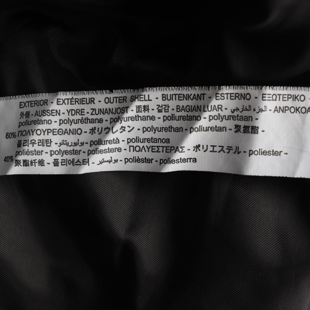 자라 블랙 에코레더 크롭 재킷 가죽재킷 상세 이미지 7