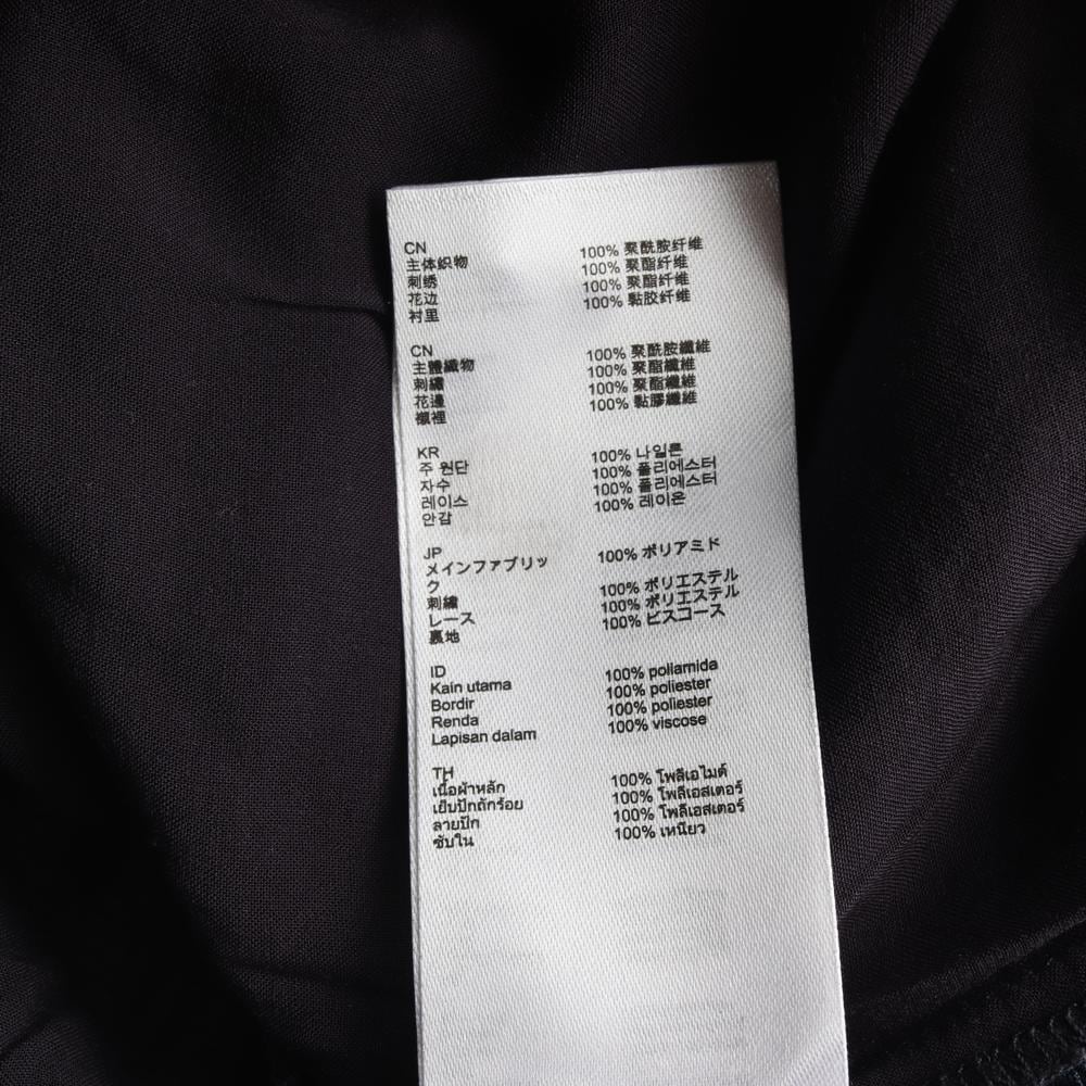 maje마쥬 네이비 레이스 레이어드 원피스 상세 이미지 6