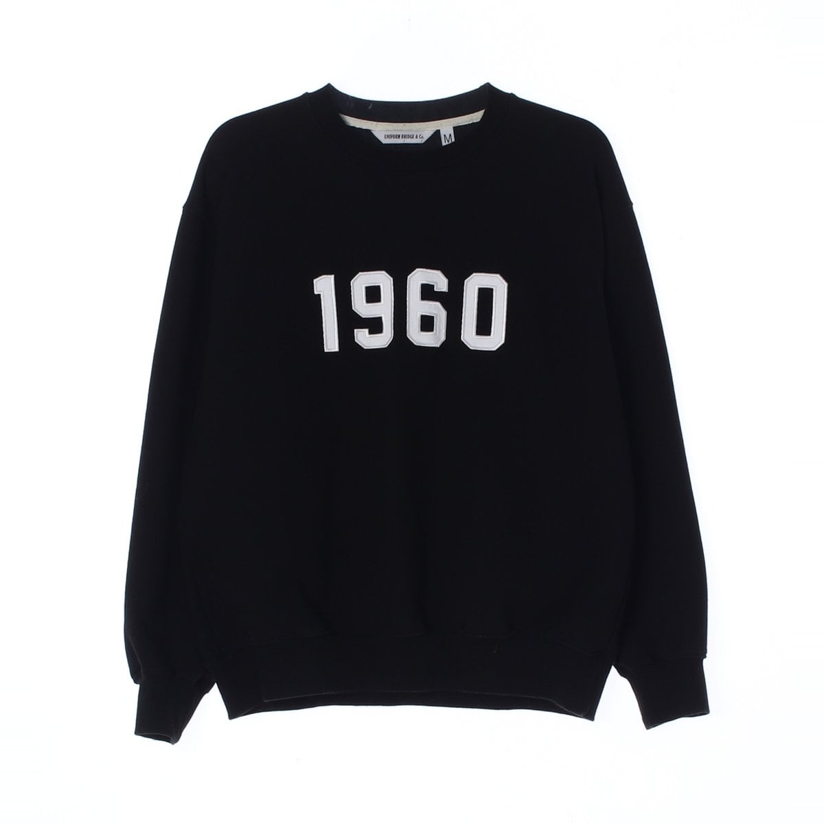 유니폼브릿지 블랙 1960 맨투맨 스웨트셔츠 상세 이미지 1