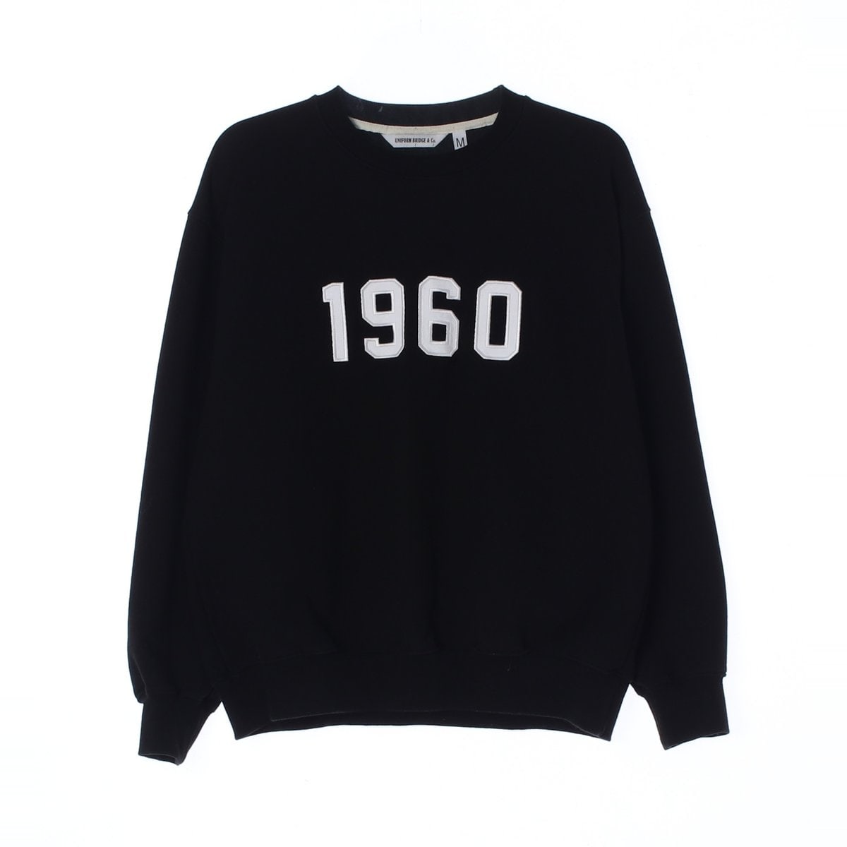 유니폼브릿지 블랙 1960 맨투맨 스웨트셔츠 이미지 1