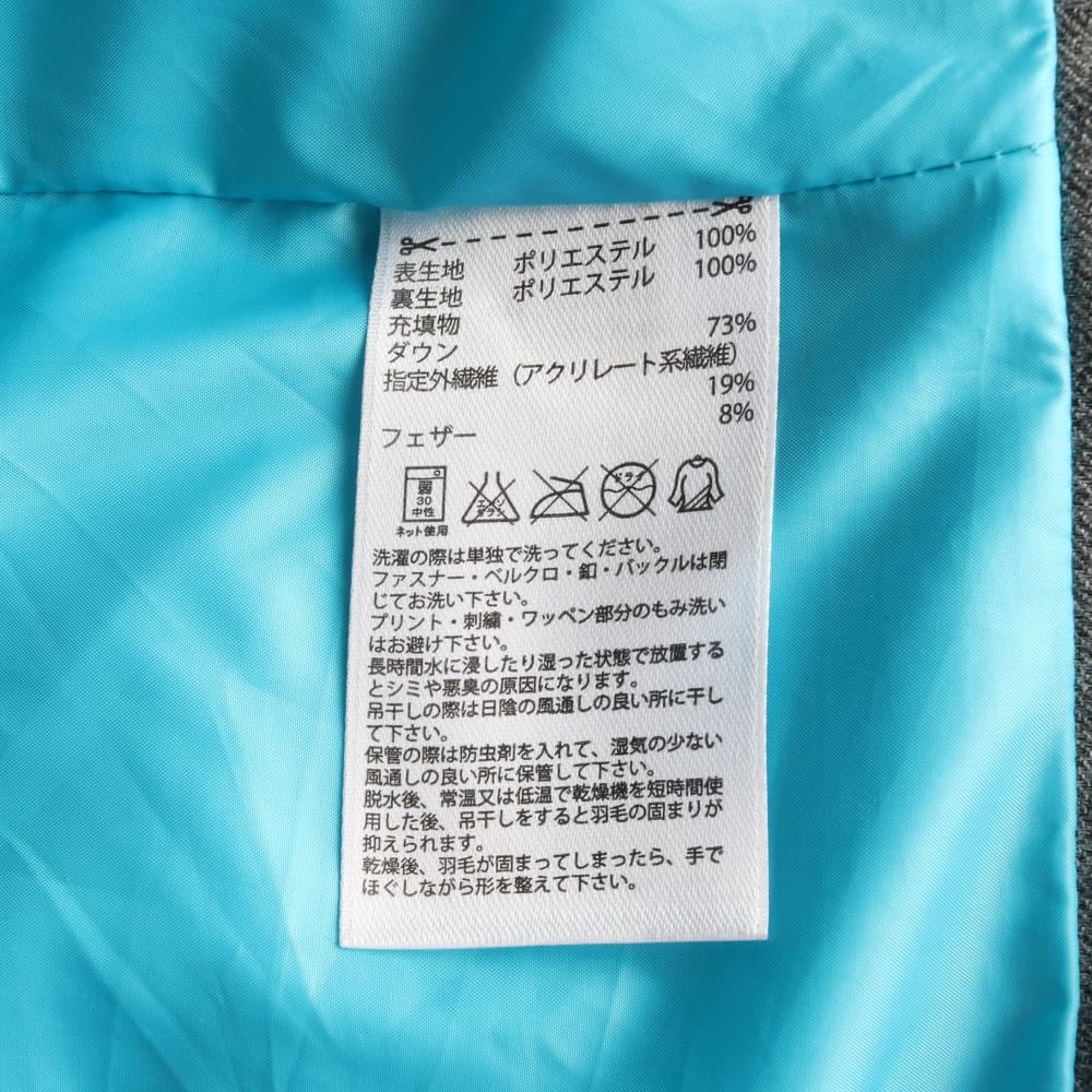아디다스 그레이 후드 다운 패딩조끼 상세 이미지 7
