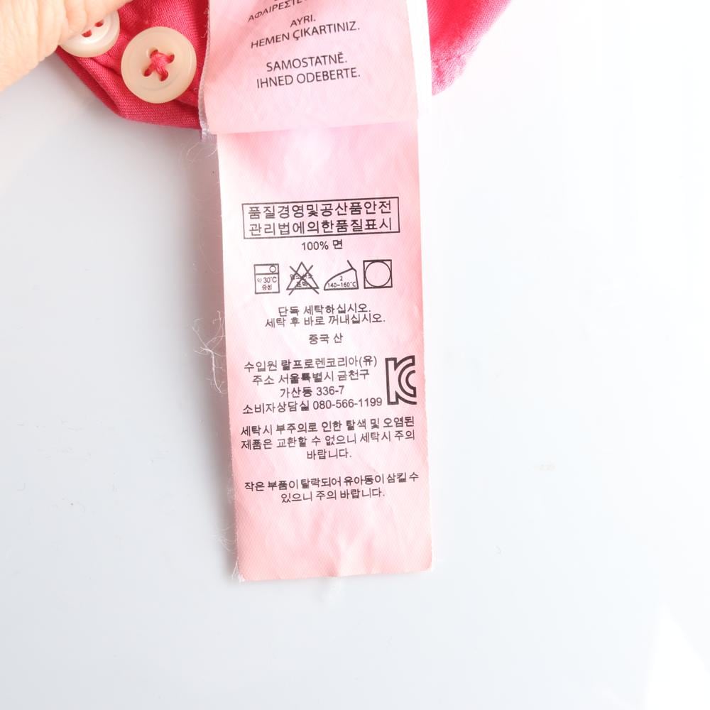 폴로 랄프 로렌 진핑크 슬림핏 셔츠 상세 이미지 6