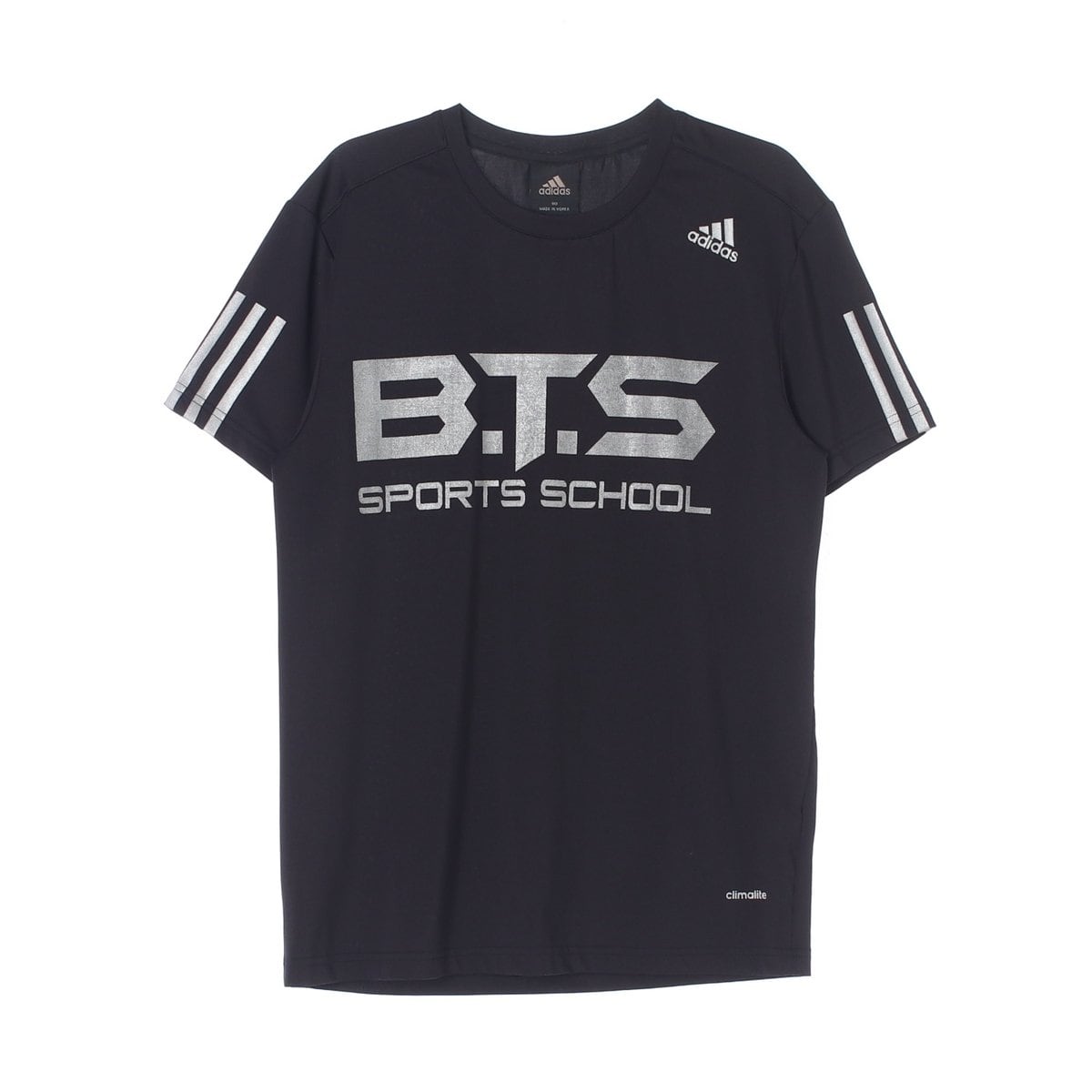 아디다스 BTS 반팔 로고 티셔츠 상세 이미지 1
