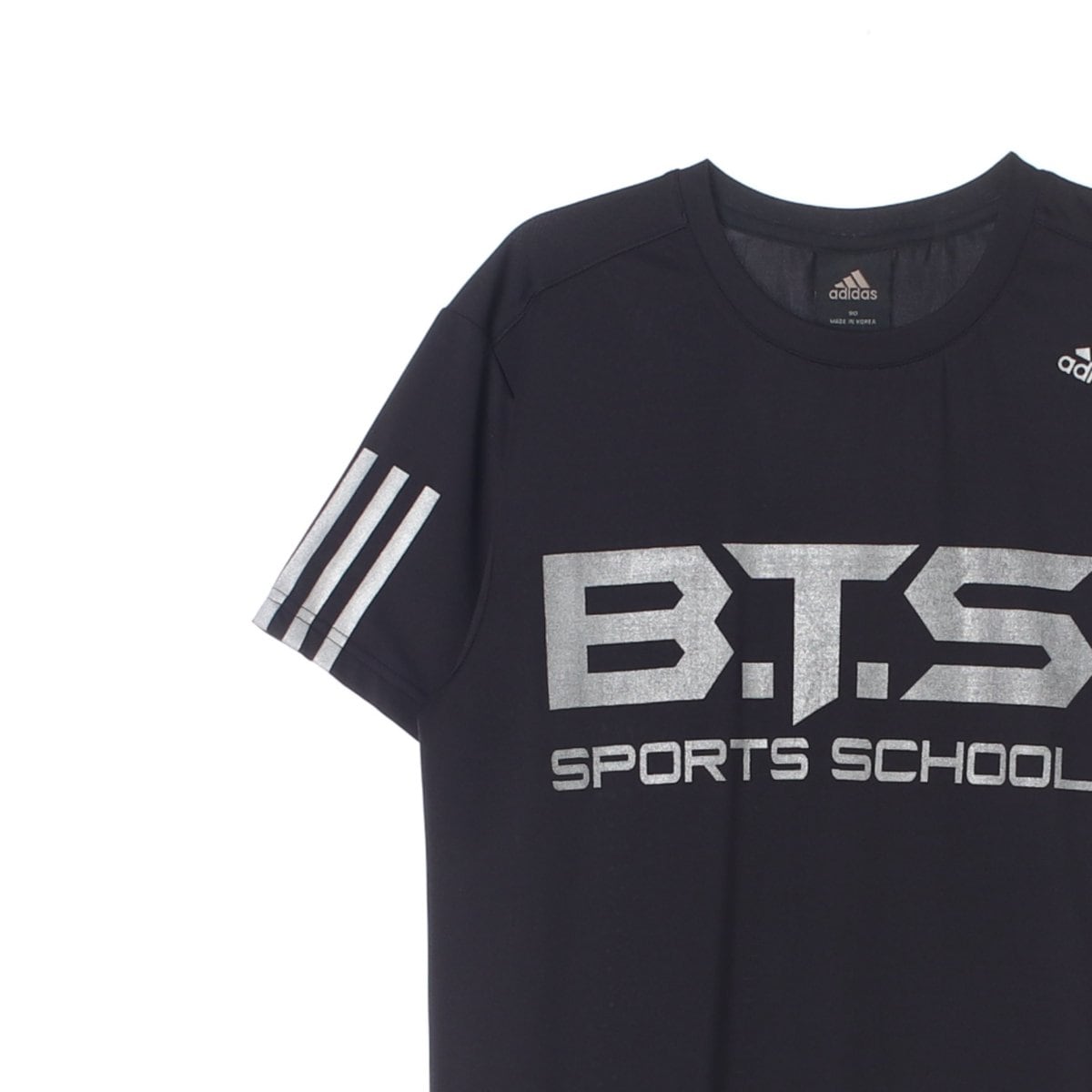 아디다스 BTS 반팔 로고 티셔츠 상세 이미지 2