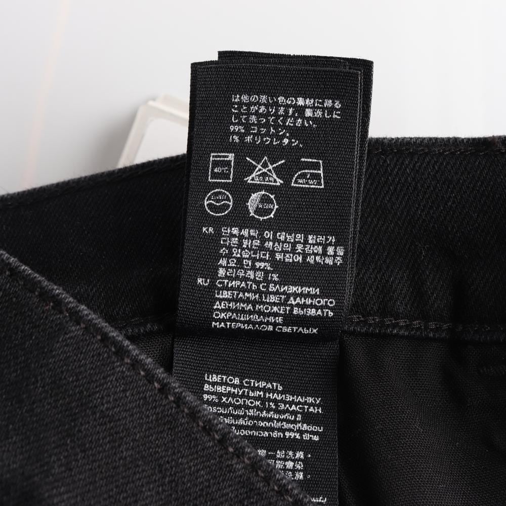 코스 블랙진 데님 청바지 상세 이미지 6