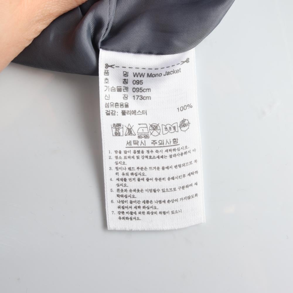아디다스 네이비 후드 집업 모노 자켓 상세 이미지 7
