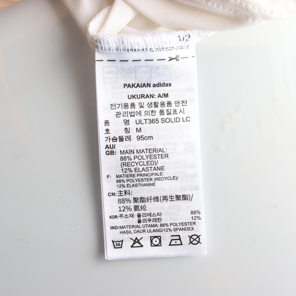 아디다스 화이트 골프 테니스 반팔 카라 티셔츠 상세 이미지 6