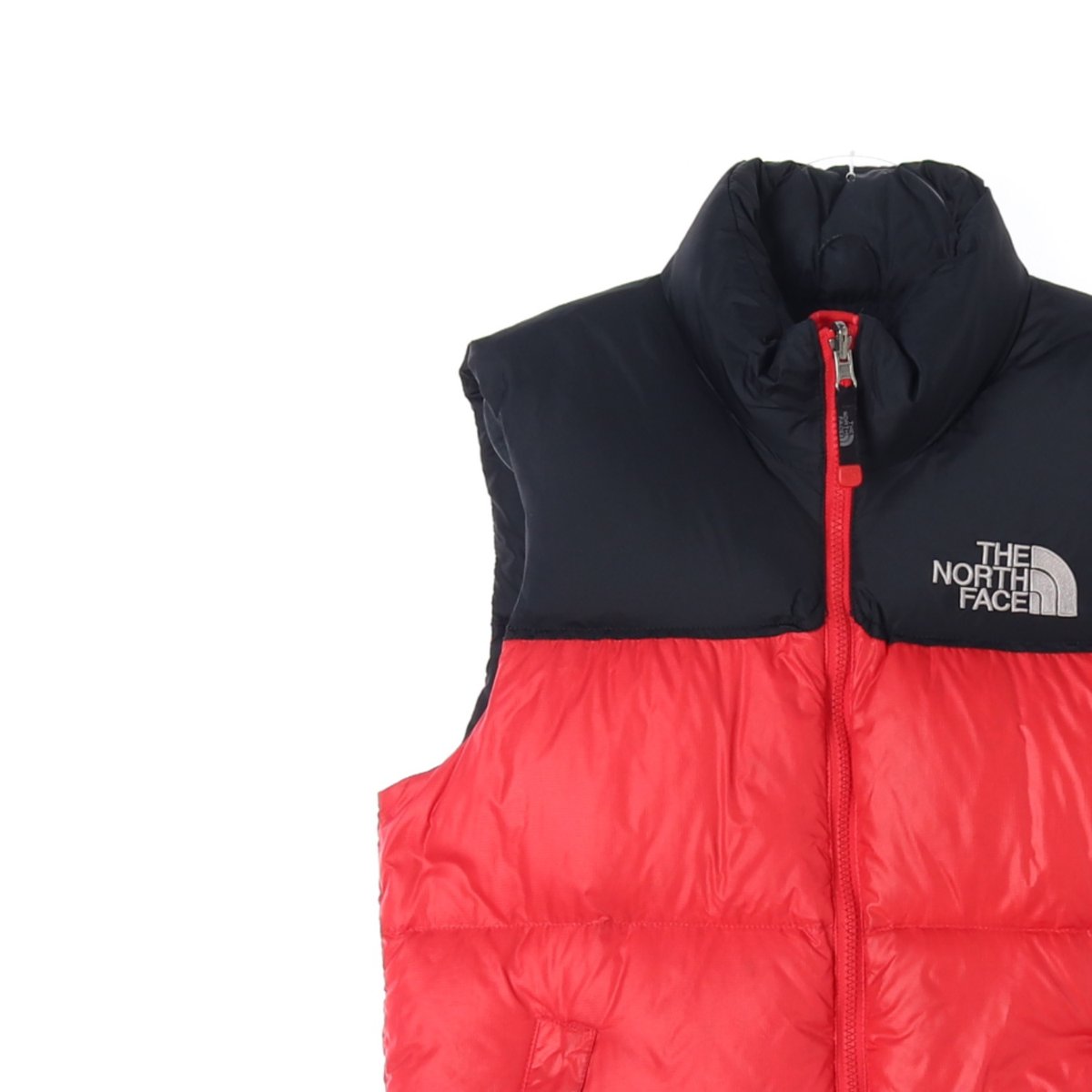 노스페이스 구스다운 700 레드 패딩조끼 이미지 2