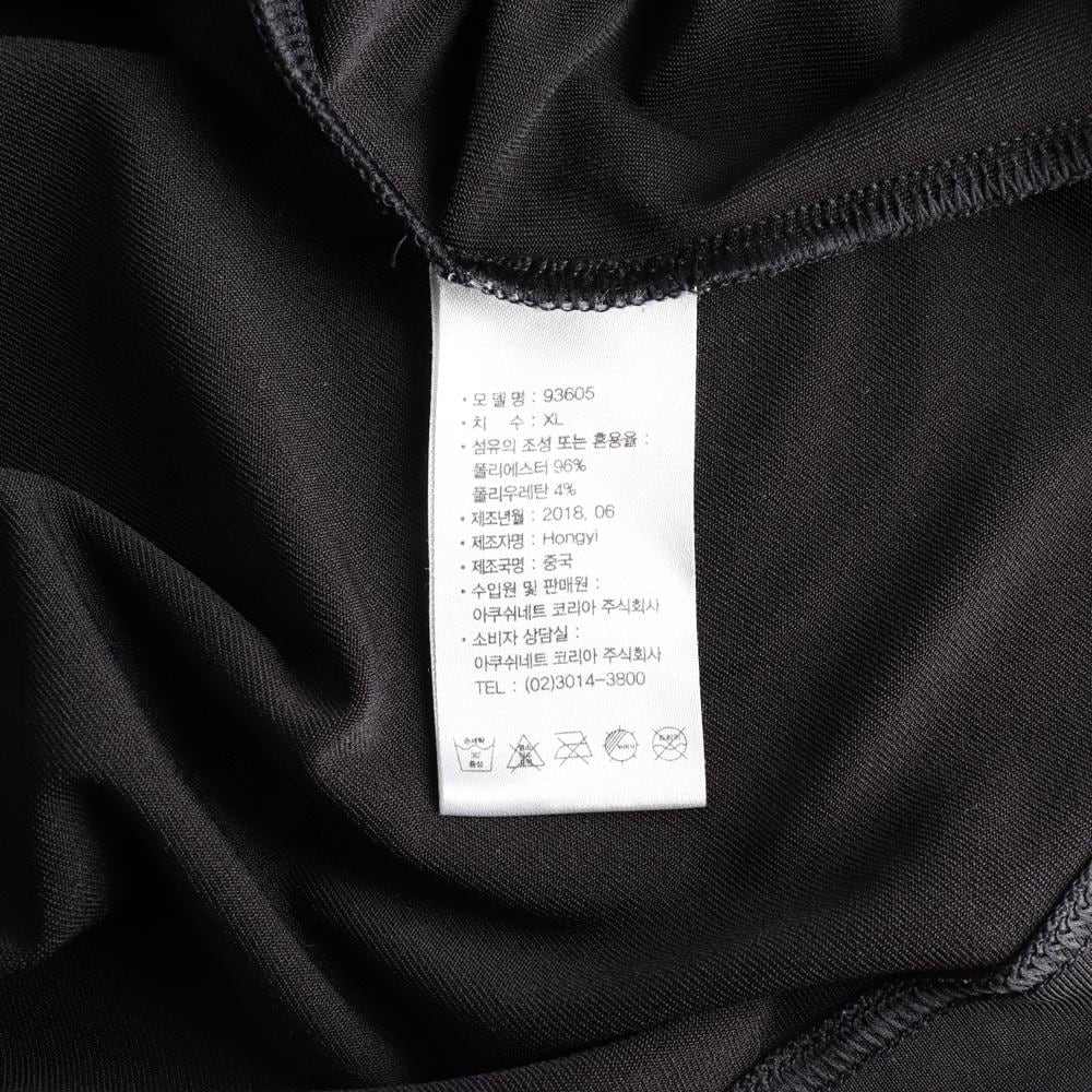 풋조이 골프 블랙 그레이 터틀넥 긴팔 티셔츠 상세 이미지 6