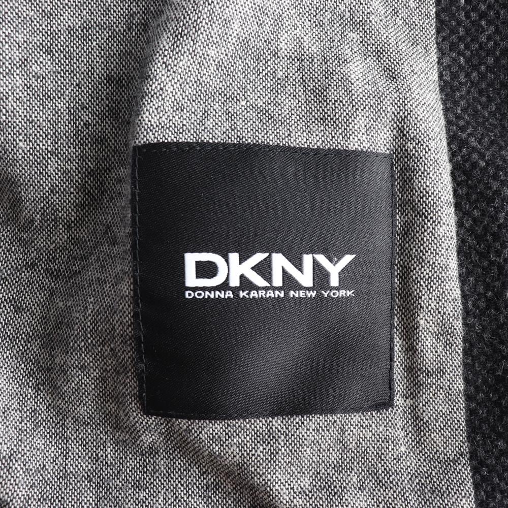 DKNY디케이엔와이 차콜 롱 싱글코트 상세 이미지 6