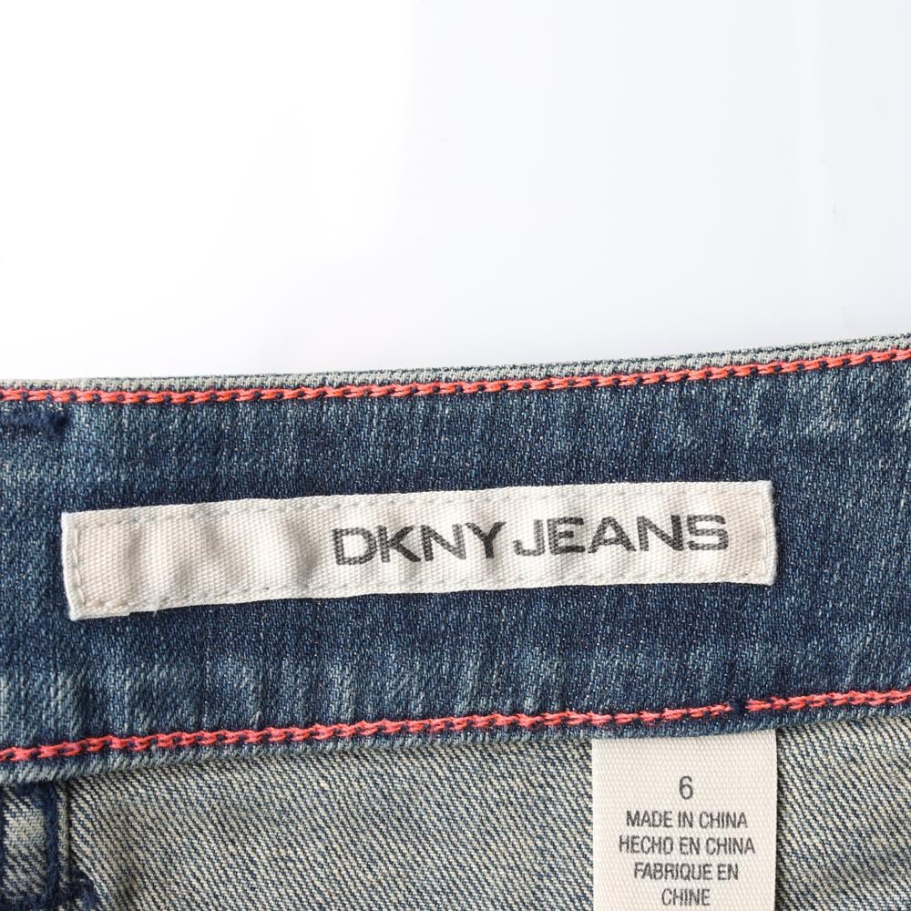 DKNY디케이엔와이 벨트 러플 데님스커트 상세 이미지 5