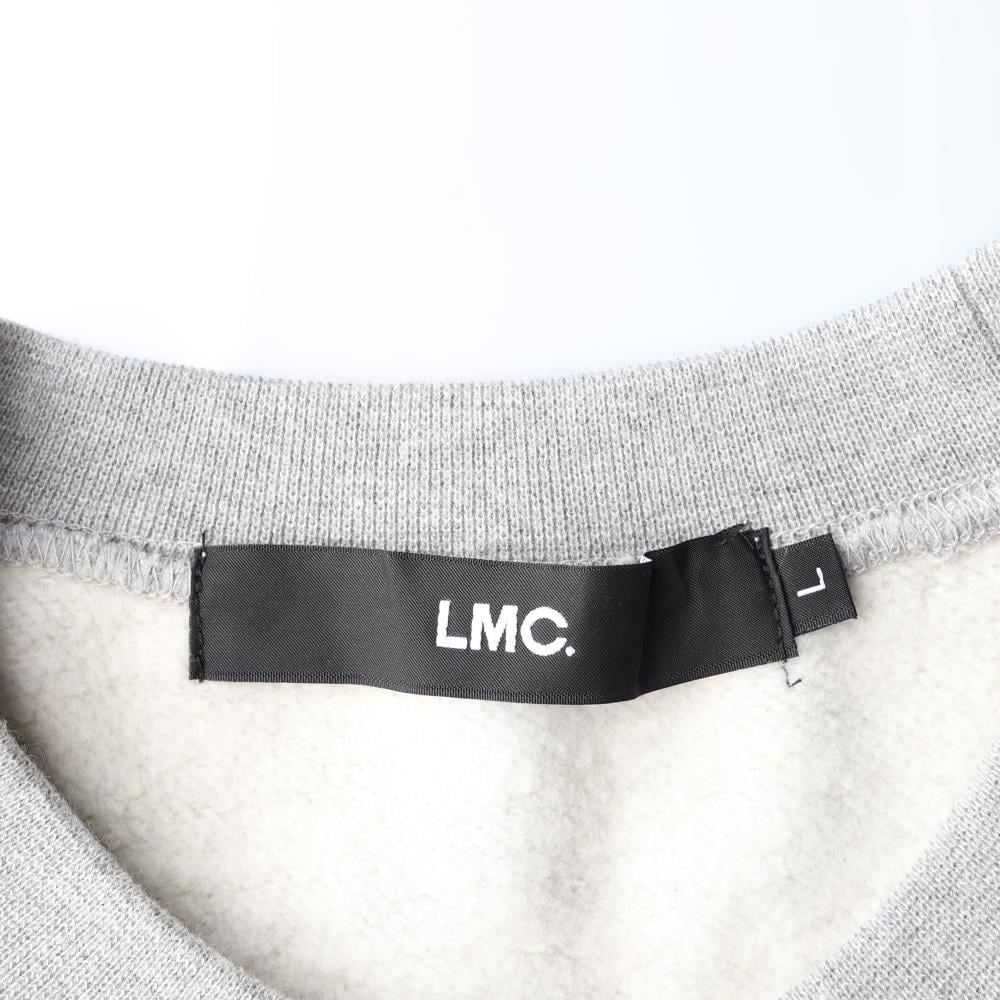 LMC엘엠씨 그레이 기모 프린팅 맨투맨 스웨트셔츠 상세 이미지 5
