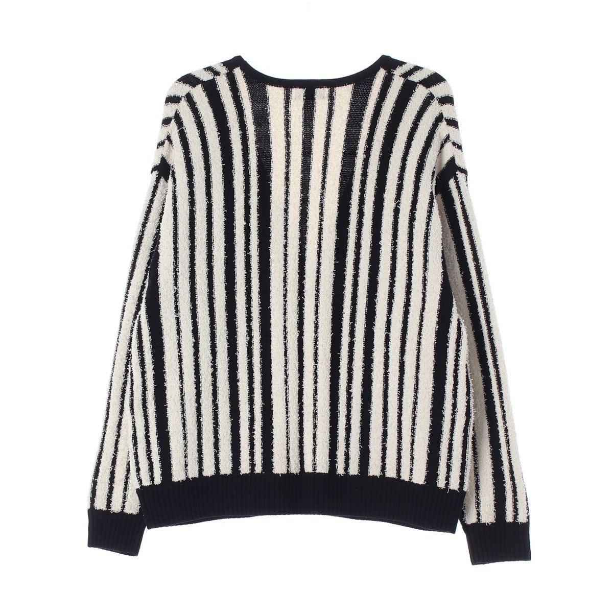 커버낫 블랙 버티컬 스트라이프 가디건 상세 이미지 4