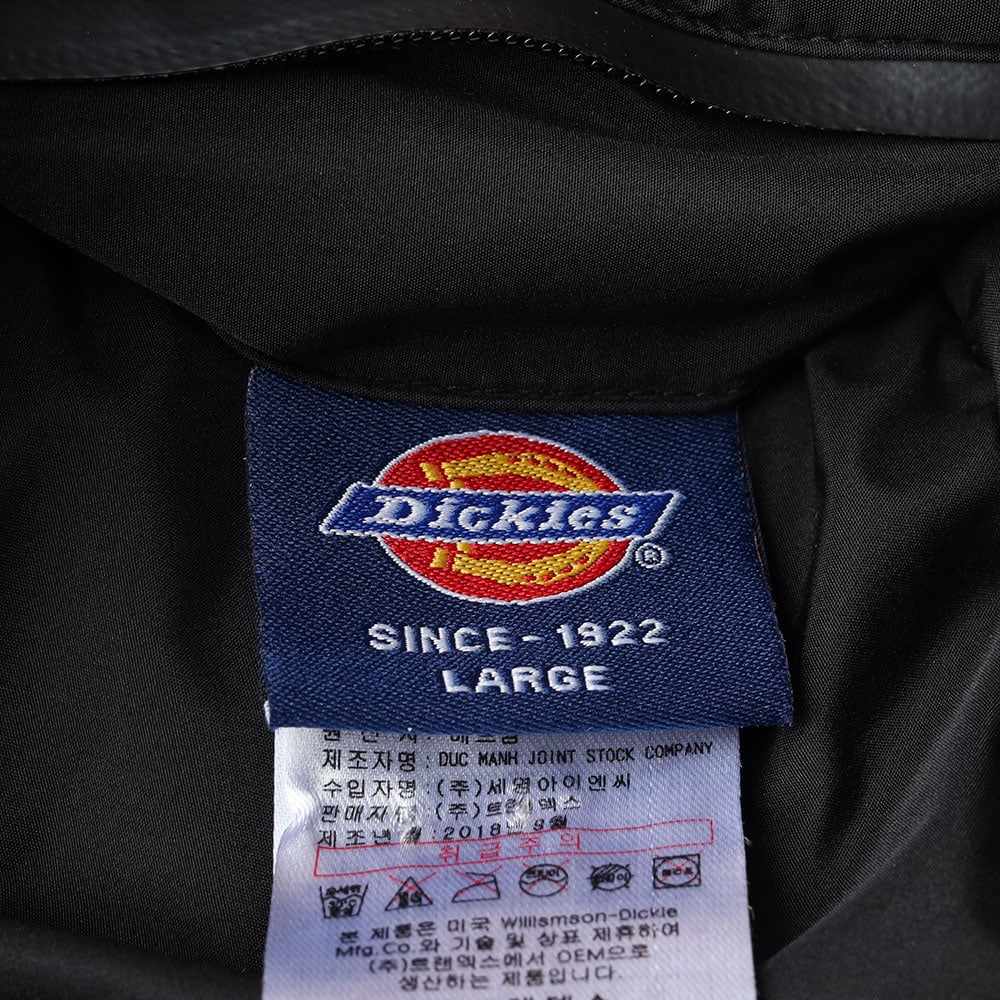 디키즈 리버시블 블랙 롱패딩 양면 점퍼 이미지 7