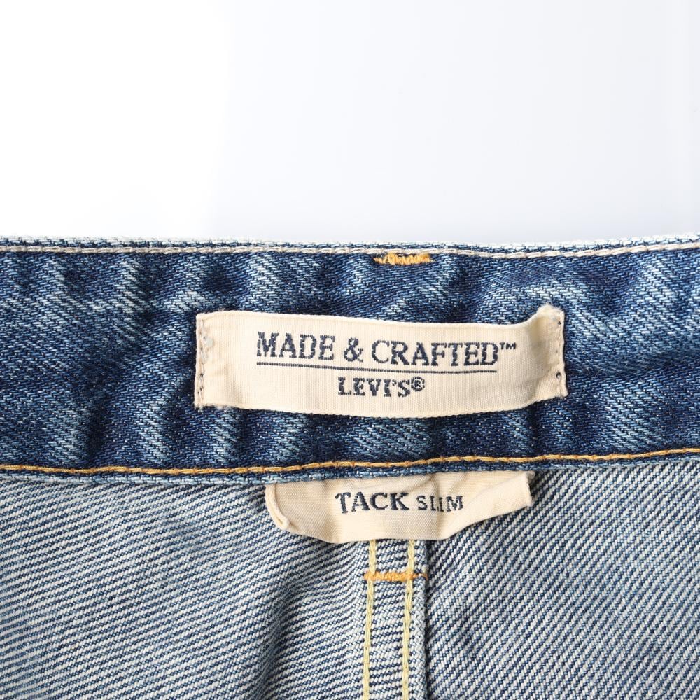 리바이스 MADE & CRAFTED 워싱 데님 청바지 상세 이미지 5