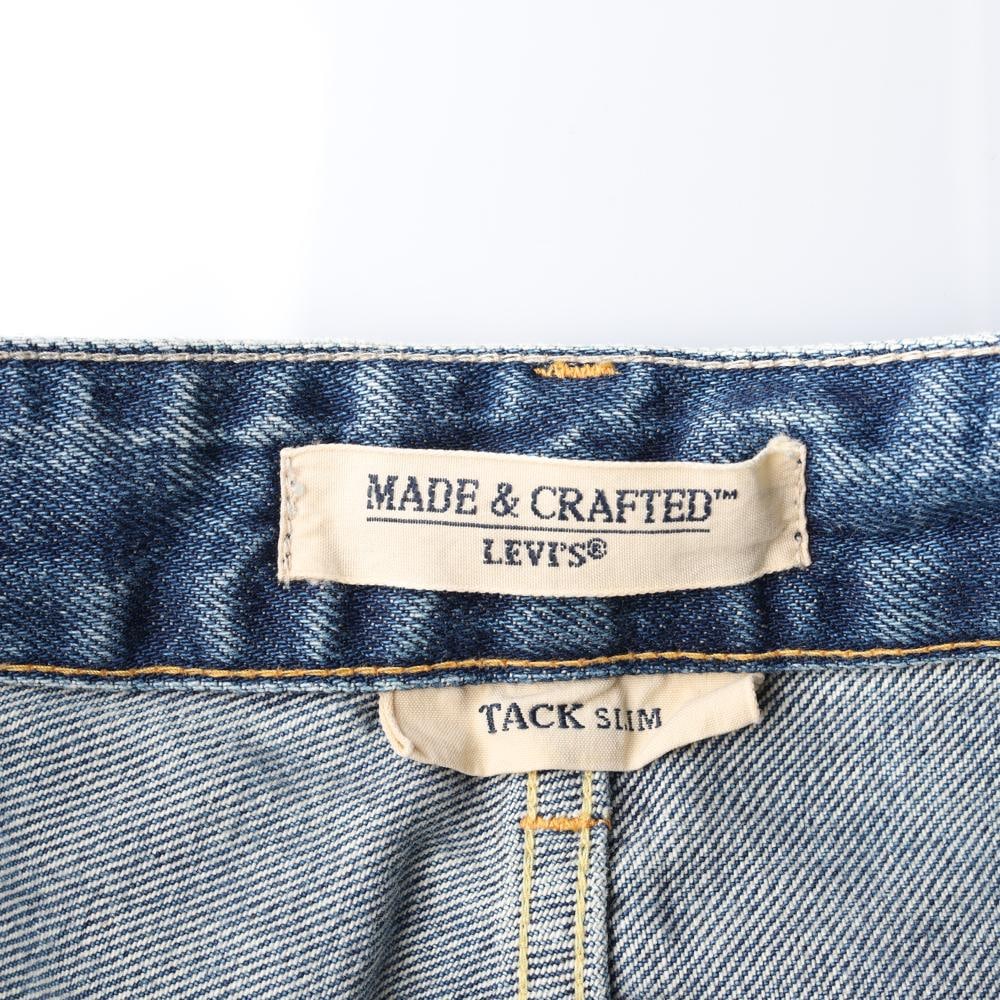 리바이스 MADE & CRAFTED 워싱 데님 청바지 이미지 5