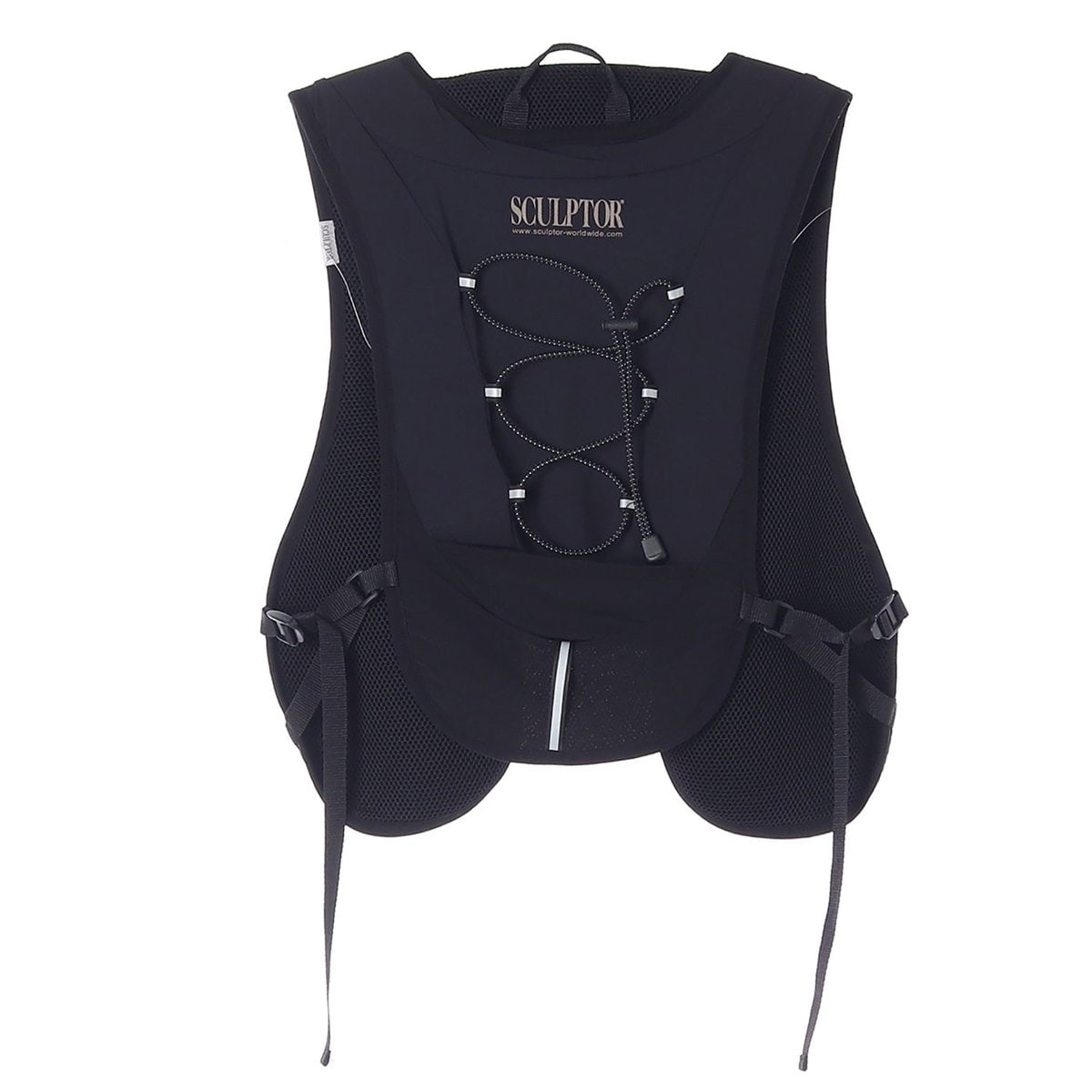 스컬프터 블랙 러닝 베스트 조끼 이미지 4
