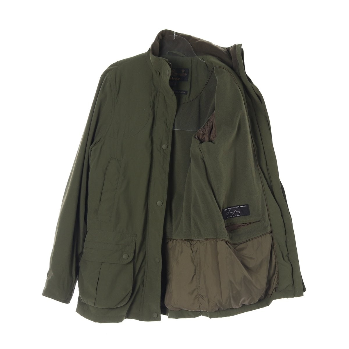바버 플리스 안감 WATERPROOF BREATHABLE 헌팅재킷 이미지 4