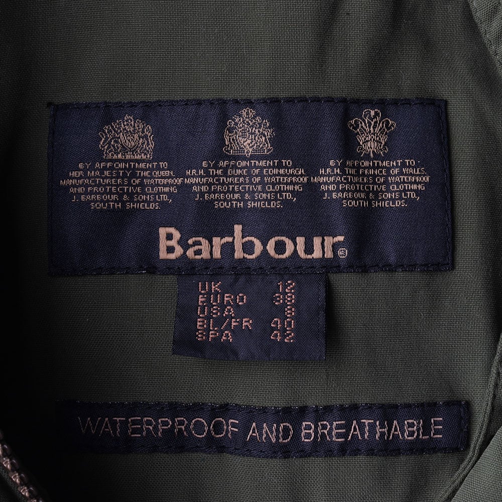 바버 플리스 안감 WATERPROOF BREATHABLE 헌팅재킷 상세 이미지 6