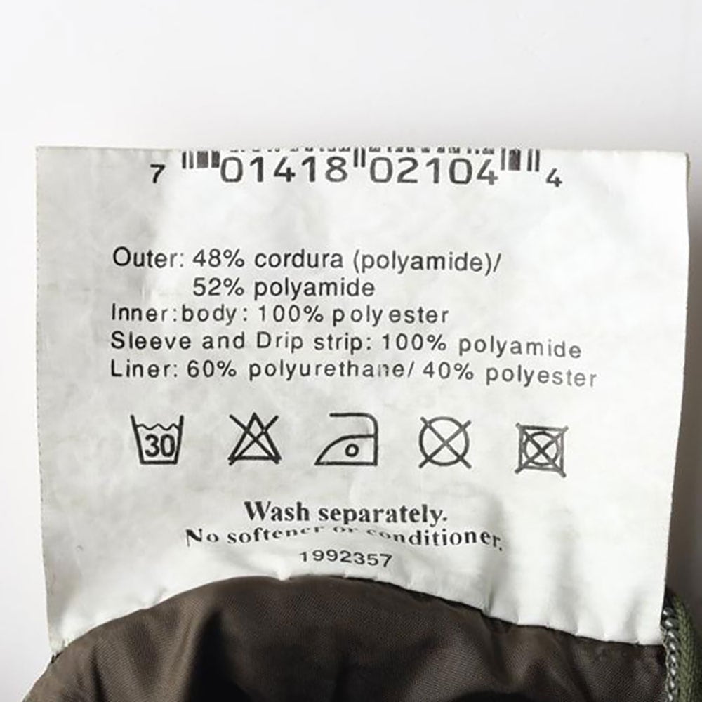 바버 플리스 안감 WATERPROOF BREATHABLE 헌팅재킷 상세 이미지 7