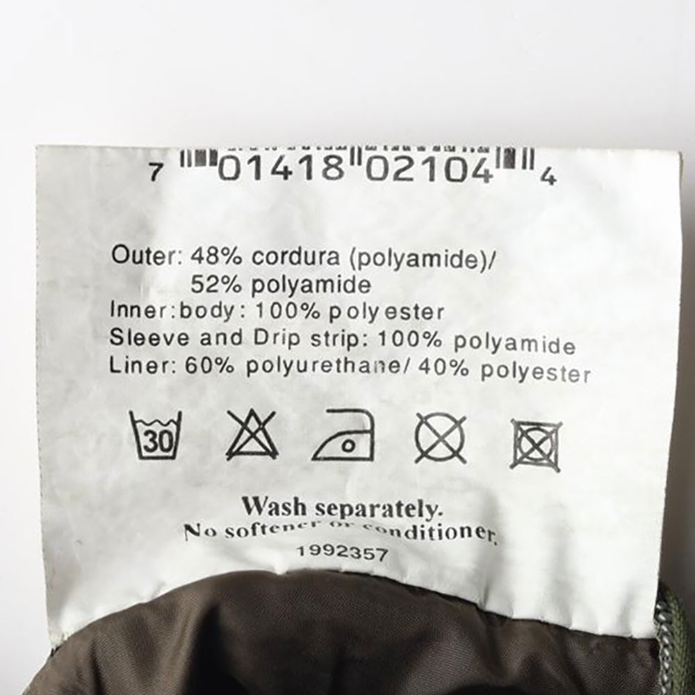 바버 플리스 안감 WATERPROOF BREATHABLE 헌팅재킷 이미지 7
