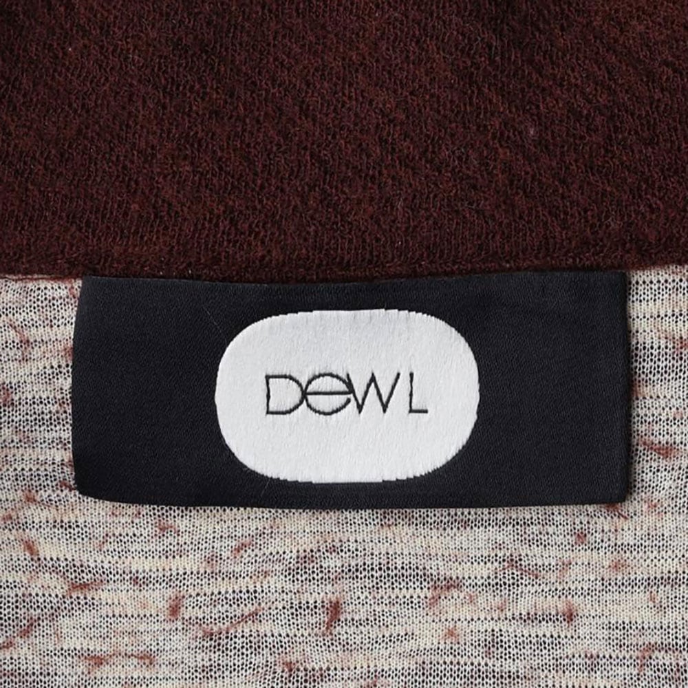 DEWL듀엘 버건디 울 싱글 롱 가디건 코트 상세 이미지 6
