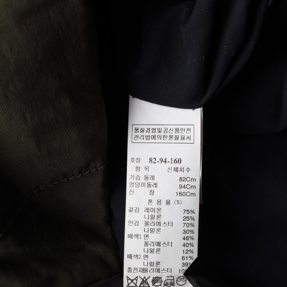 시스템 패디드 벨트 사파리 야상 점퍼 재킷 상세 이미지 7