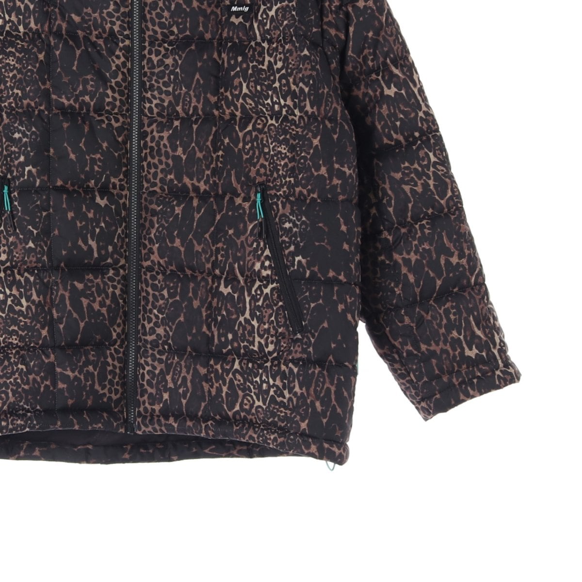 Mmlg엠엠엘지 레오파드 패딩 재킷 상세 이미지 3
