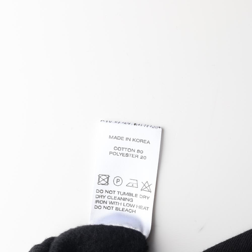 아조바이아조 블랙 기모 XXX 후드 티셔츠 이미지 6