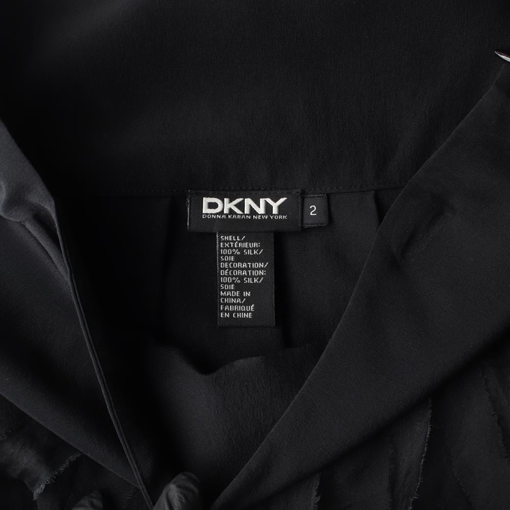 DKNY디케이엔와이 실크100% 레이스 플리츠스커트 상세 이미지 5
