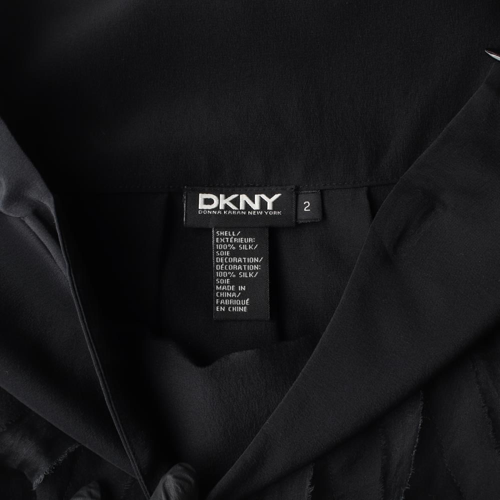 DKNY디케이엔와이 실크100% 레이스 플리츠스커트 이미지 5