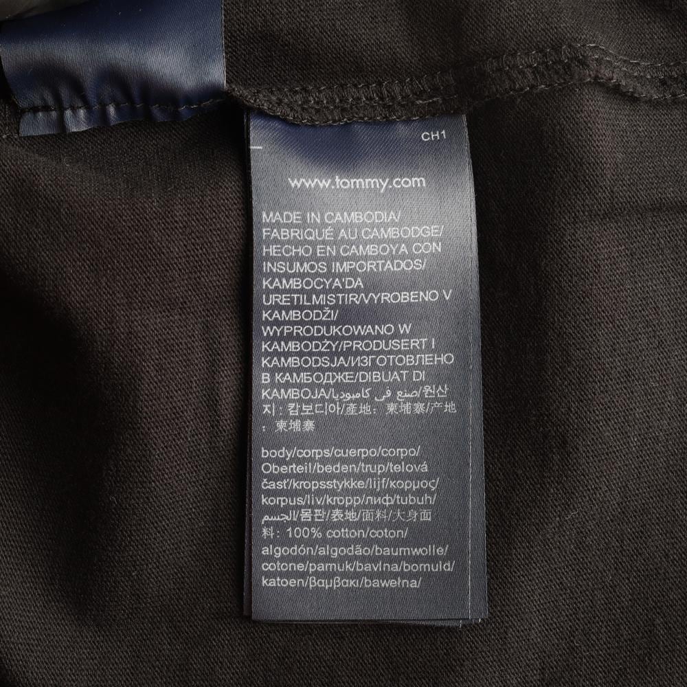 타미힐피거 자수 로고 브이넥 반팔 티셔츠 상세 이미지 6
