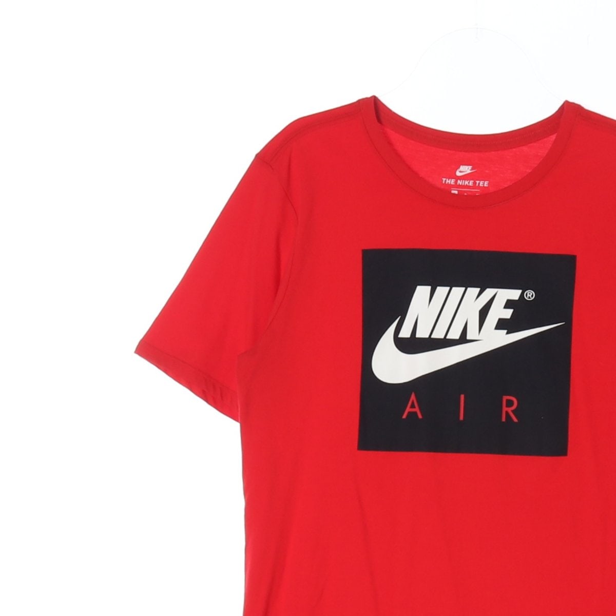 나이키 AIR 레드 프린팅 반팔 크루넥 티셔츠 이미지 2