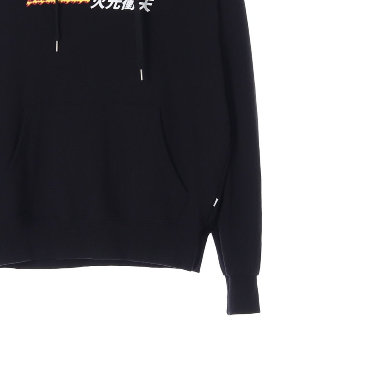네스티킥 라이크 퓨리 블랙 후드 티셔츠 이미지 3