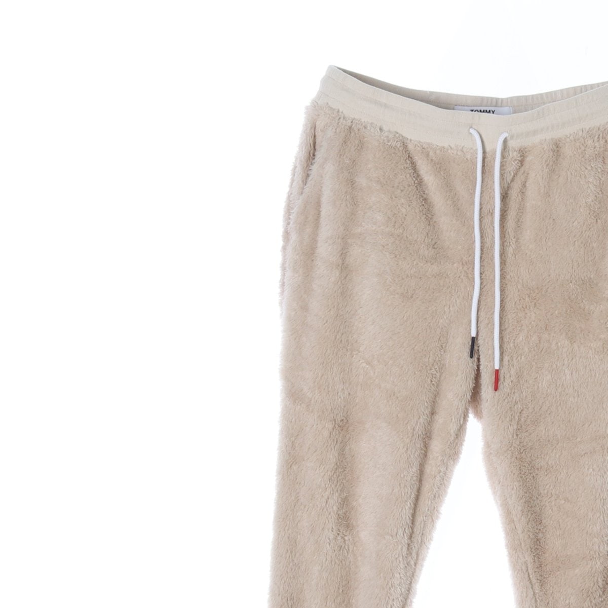 타미힐피거 베이지 플러피 플리스 조거팬츠 셋업 하의 이미지 2
