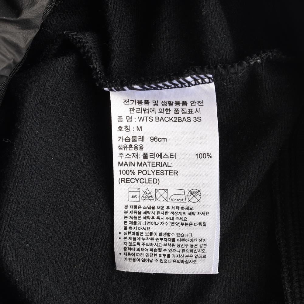 아디다스 블랙 로고 삼선 트랙탑 집업재킷 상세 이미지 6