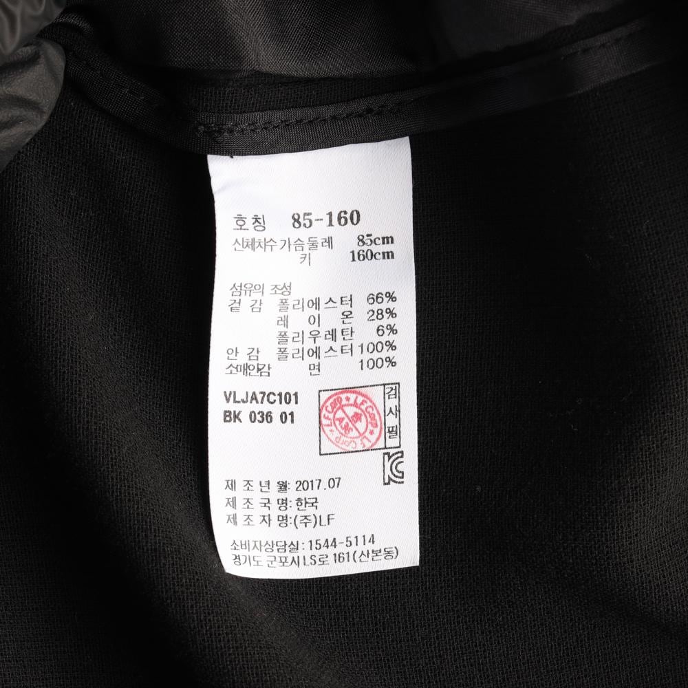 아떼바네사브루노 블랙 버튼 더블 재킷 블레이저 상세 이미지 7