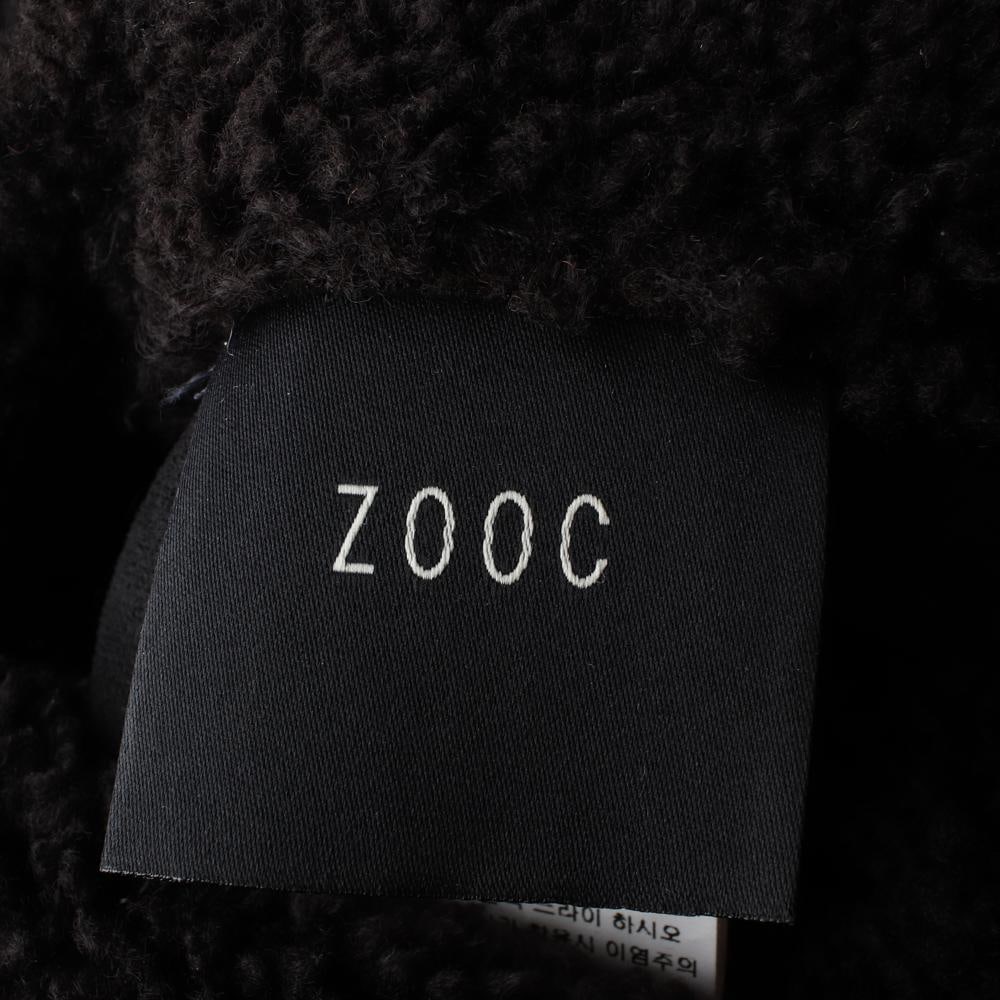 ZOOC주크 브라운 롱 무스탕 카라 롱코트 이미지 7