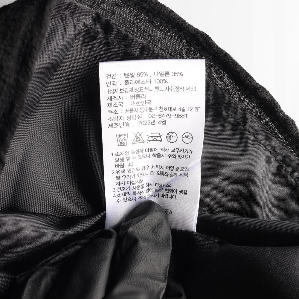 버뮬라 언발 오프숄더 블랙 민소매 블라우스 이미지 7