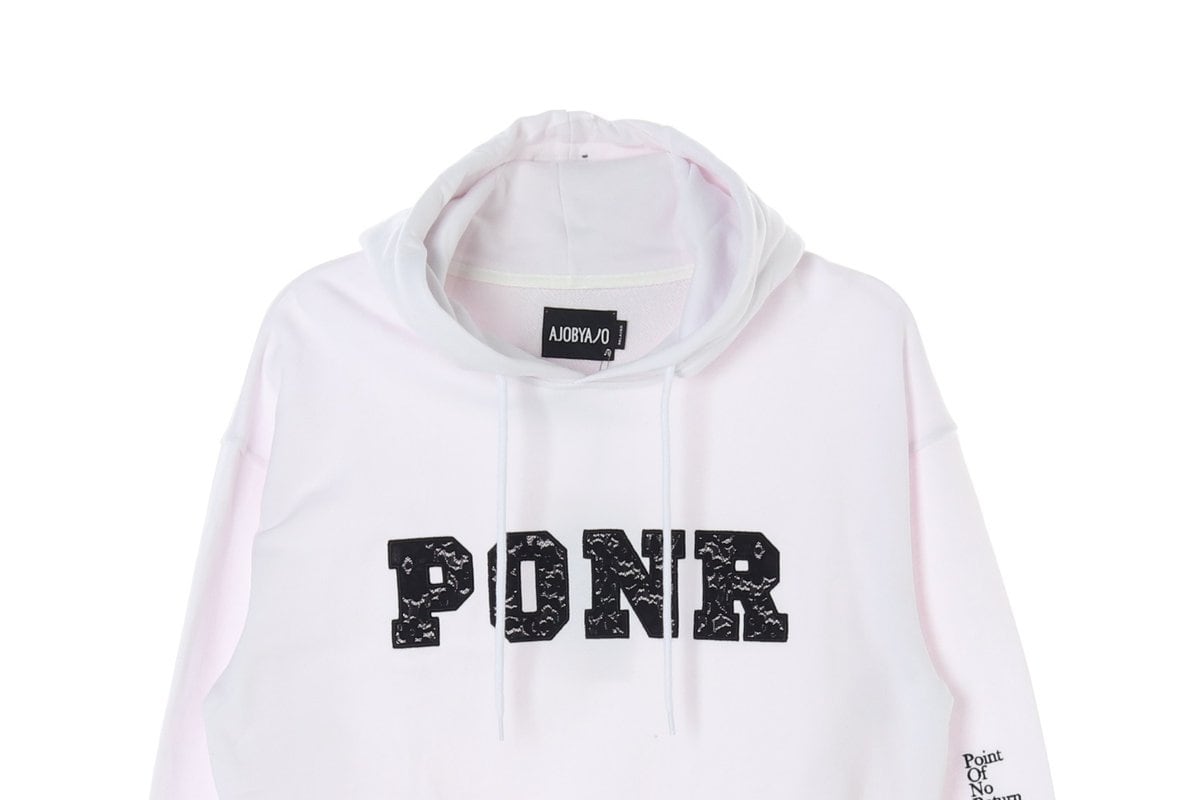 (새상품)아조바이아조 릴렉스드핏 PONR 후드 티셔츠 상세 이미지 2
