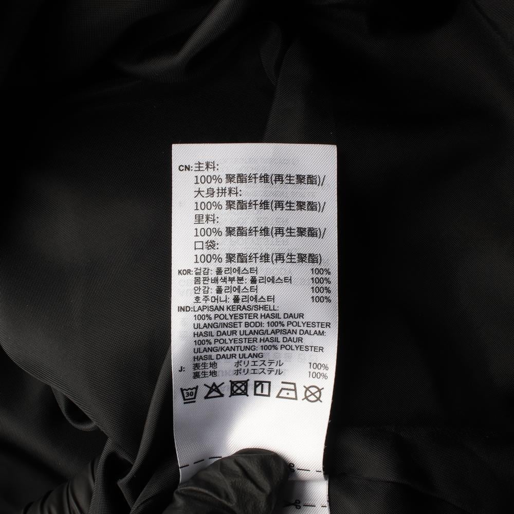 아디다스 블랙 뽀글이 플리스 집업재킷 상세 이미지 7