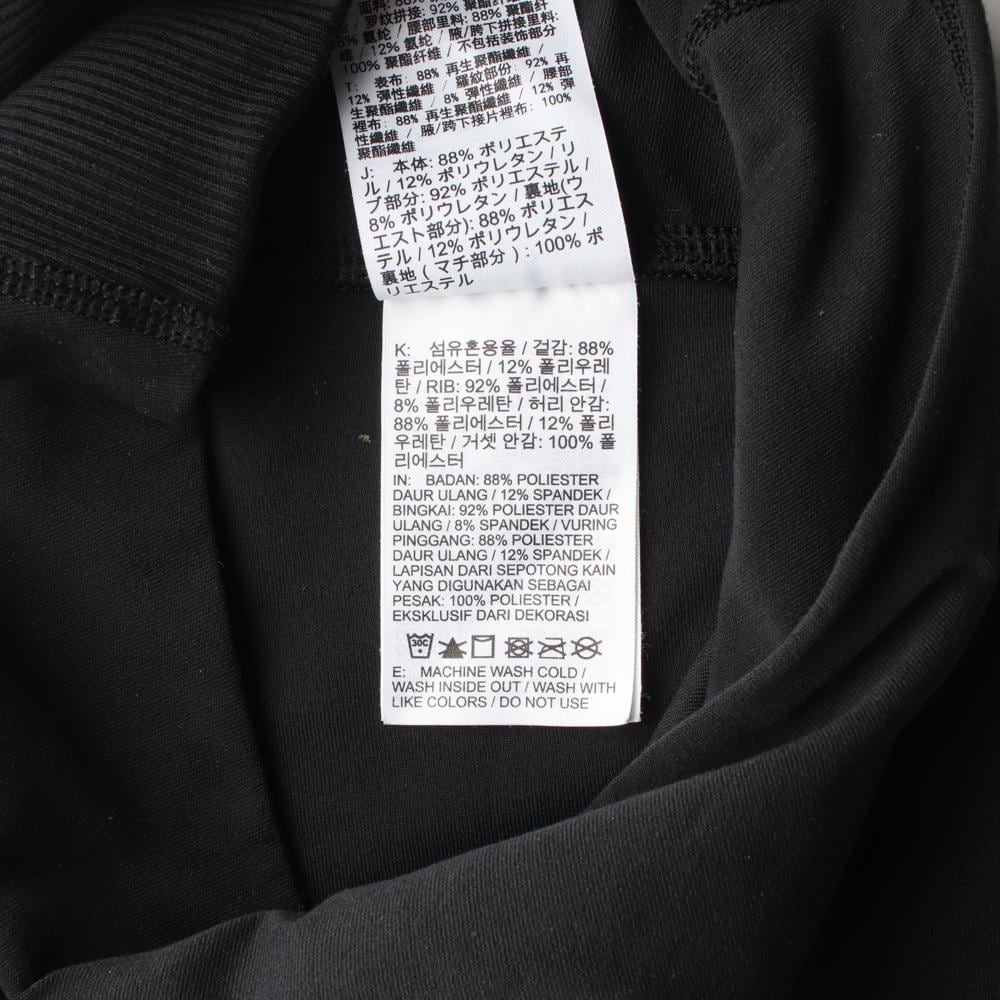 나이키 블랙 발목 스우스 로고 레깅스 드라이핏 상세 이미지 7