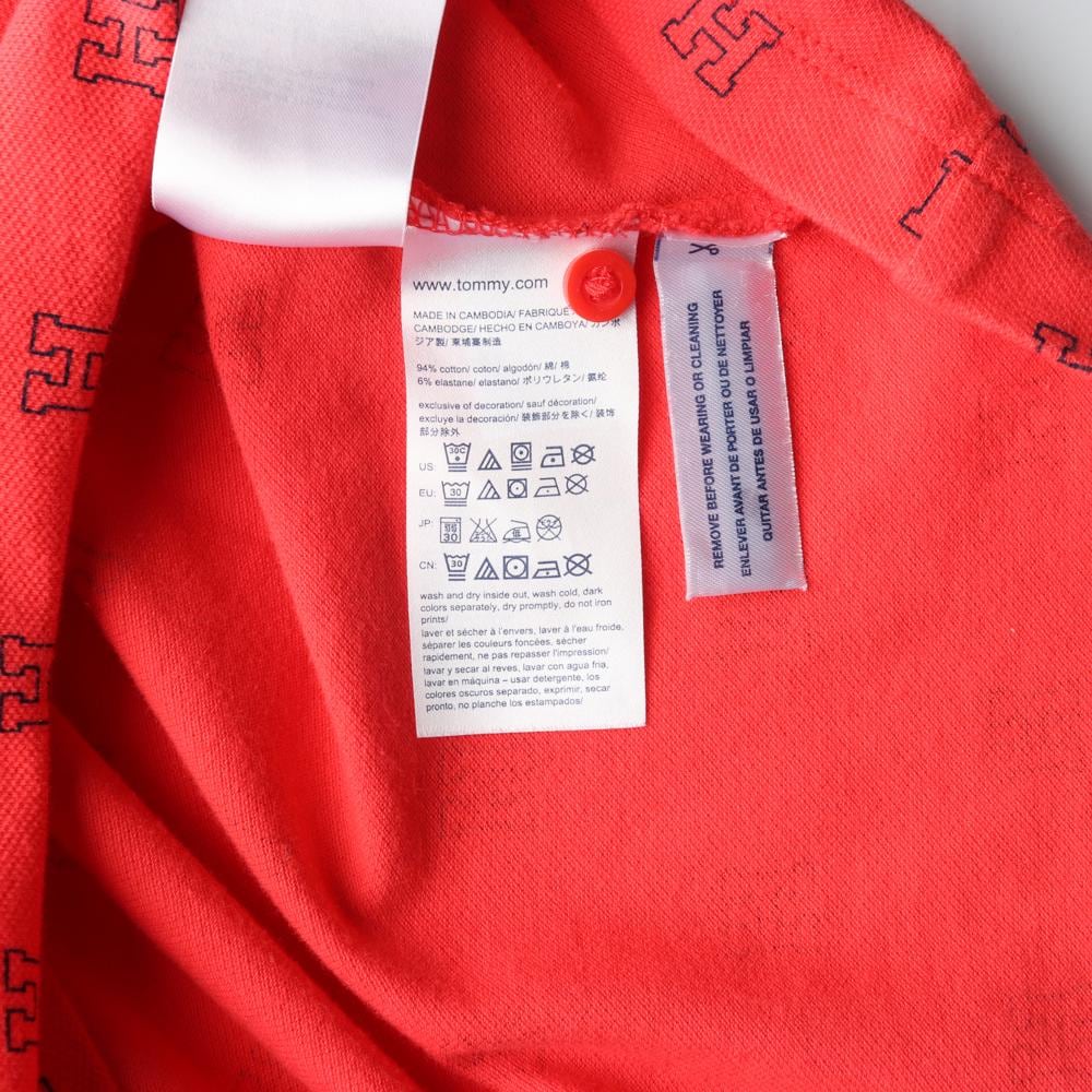타미힐피거 H패턴 반팔 PK 카라 피케 롱 원피스 상세 이미지 7