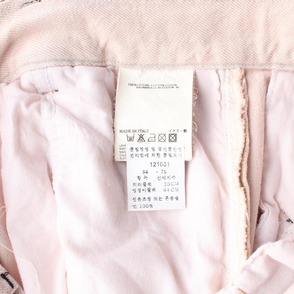 (새상품) 미쏘니 핑크 플레어 부츠컷 데님 치노 팬츠 바지 상세 이미지 7